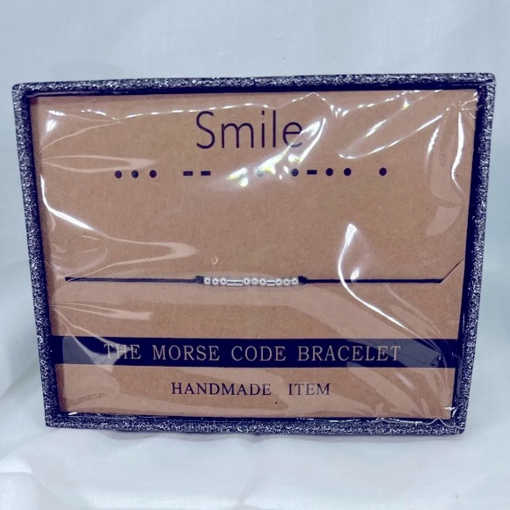 Hand Crafted smile morse